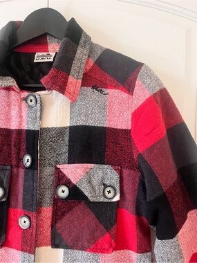 KAVU Cotton Plaid Shacket | Lined | M | Gorpcore |  Rustic | Heritage Plaid